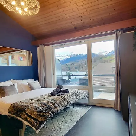 Apartamento Lakeview Loft*lake/ferry Access* Spiez